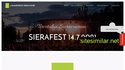 sierafest.fi alternative sites