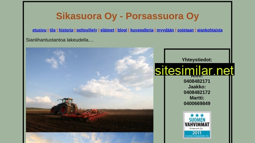 sikasuora.fi alternative sites
