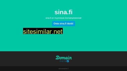 sina.fi alternative sites