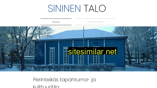 sininentalo.fi alternative sites