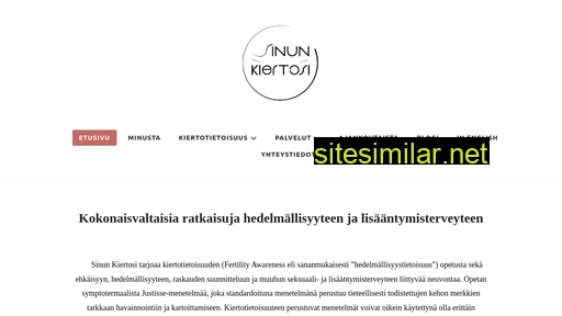 sinunkiertosi.fi alternative sites