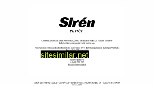 sirenyhtiot.fi alternative sites