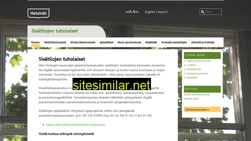 sisatilojentuholaiset.fi alternative sites