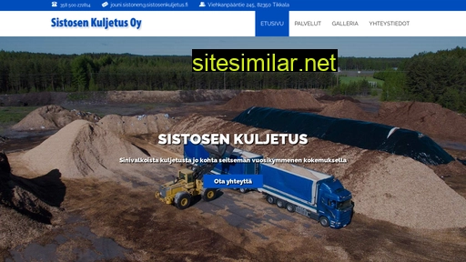 sistosenkuljetus.fi alternative sites