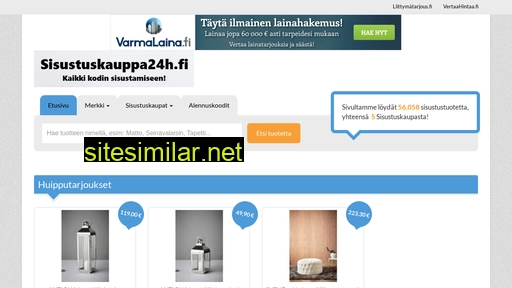 sisustuskauppa24h.fi alternative sites