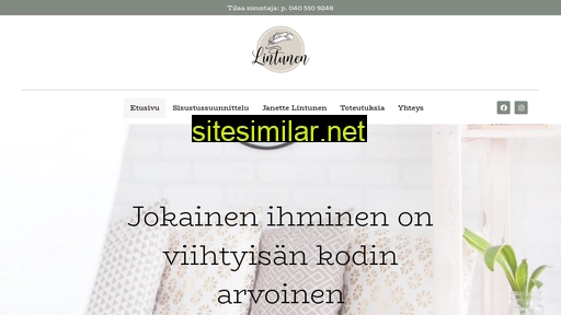 sisustuslintunen.fi alternative sites