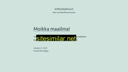 sitruunapuu.fi alternative sites