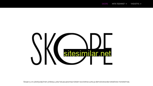 skope.fi alternative sites