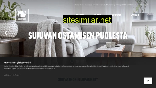 sohvashop.fi alternative sites