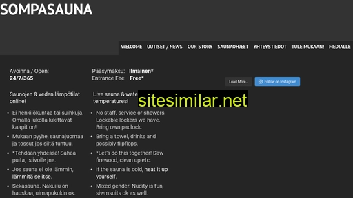 sompasauna.fi alternative sites