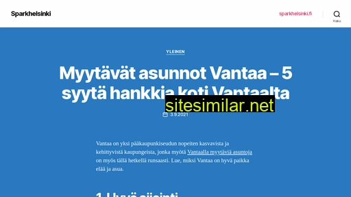 sparkhelsinki.fi alternative sites