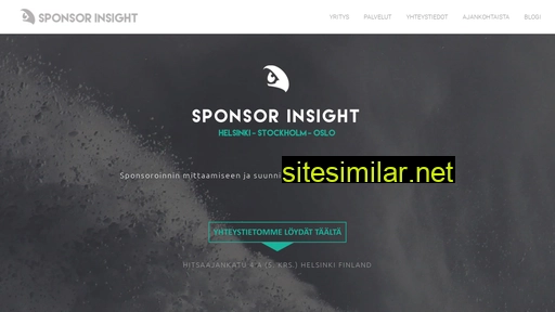 sponsorinsight.fi alternative sites