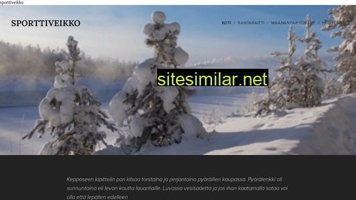sporttiveikko.fi alternative sites