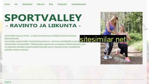 sportvalley.fi alternative sites