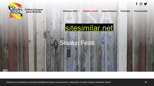 staalonfestit.fi alternative sites