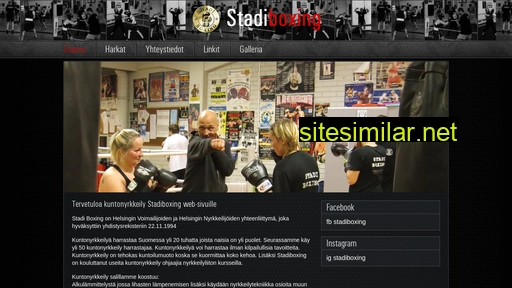 stadiboxing.fi alternative sites