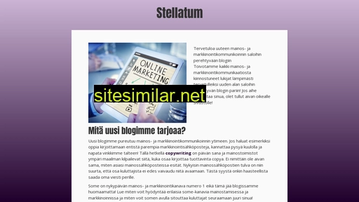 stellatum.fi alternative sites