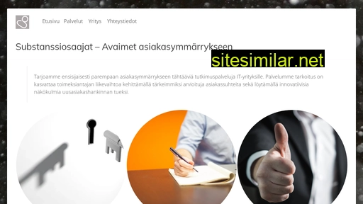 substanssiosaajat.fi alternative sites