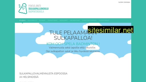 sulkapallokoulu.fi alternative sites