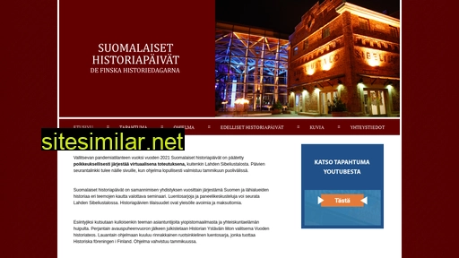 suomalaisethistoriapaivat.fi alternative sites