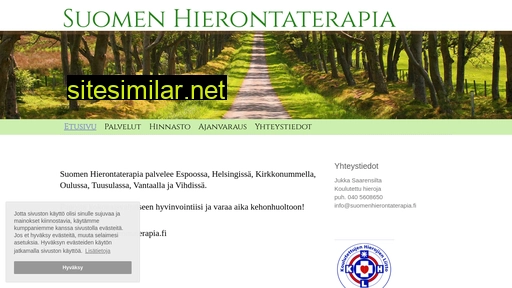 suomenhierontaterapia.fi alternative sites