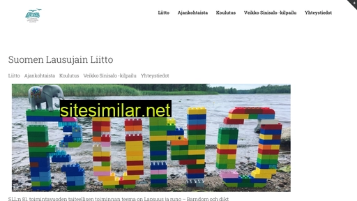 suomenlausujainliitto.fi alternative sites