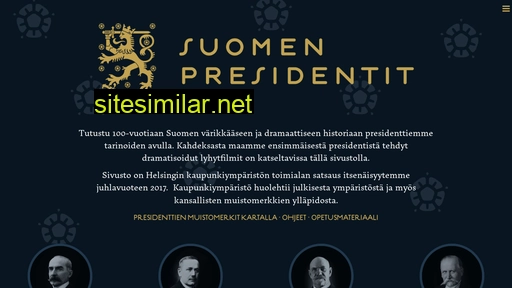 Suomenpresidentit similar sites