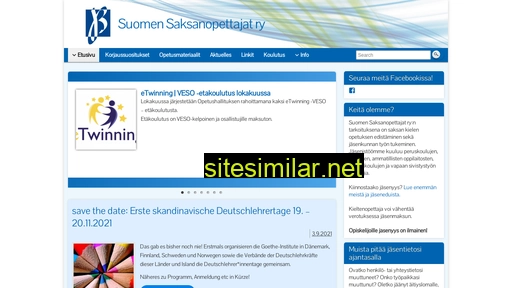 suomensaksanopettajat.fi alternative sites