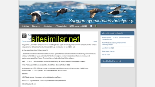 Suomensyomishairioyhdistys similar sites