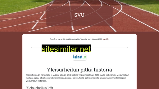 svu.fi alternative sites