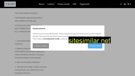 tablegrill.fi alternative sites