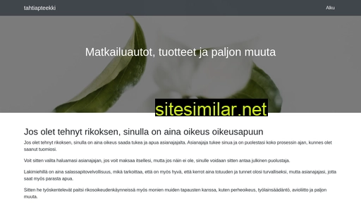 tahtiapteekki.fi alternative sites