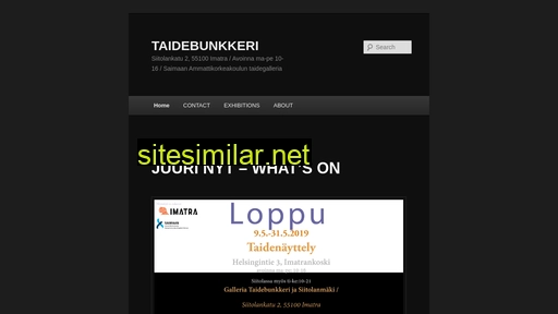 taidebunkkeri.fi alternative sites