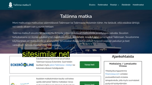 tallinna-matka.fi alternative sites