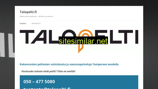 talopelti.fi alternative sites