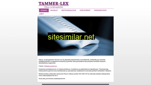 Tammer-lex similar sites