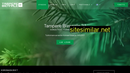 Tamperebiennale similar sites