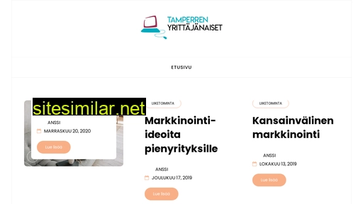 Tampereenyrittajanaiset similar sites