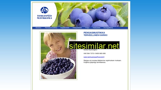 tanhuanpaanpensasmustikka.fi alternative sites