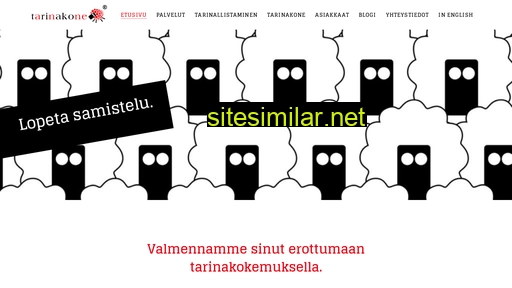 tarinakone.fi alternative sites
