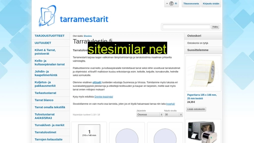 tarratulostin.fi alternative sites
