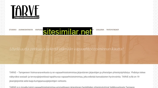 tarve.fi alternative sites