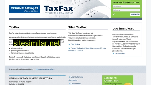Taxfax similar sites