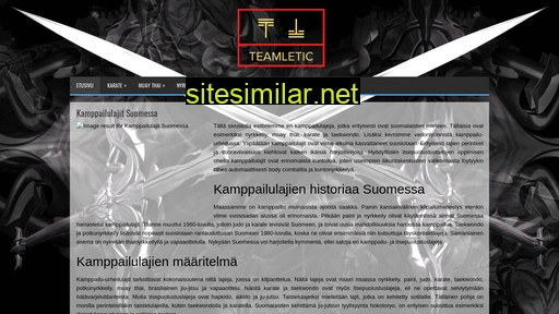 teamletic.fi alternative sites