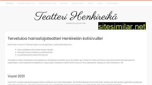 teatterihenkireika.fi alternative sites