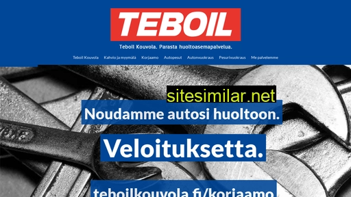teboilkouvola.fi alternative sites