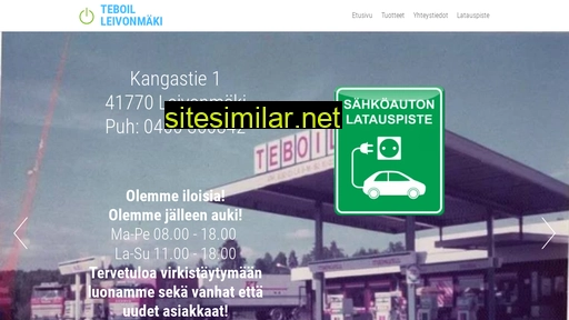 teboilleivonmaki.fi alternative sites