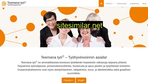 teemanatyo.fi alternative sites