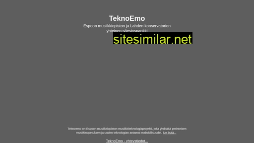 teknoemo.fi alternative sites