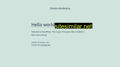 terhivanha.fi alternative sites